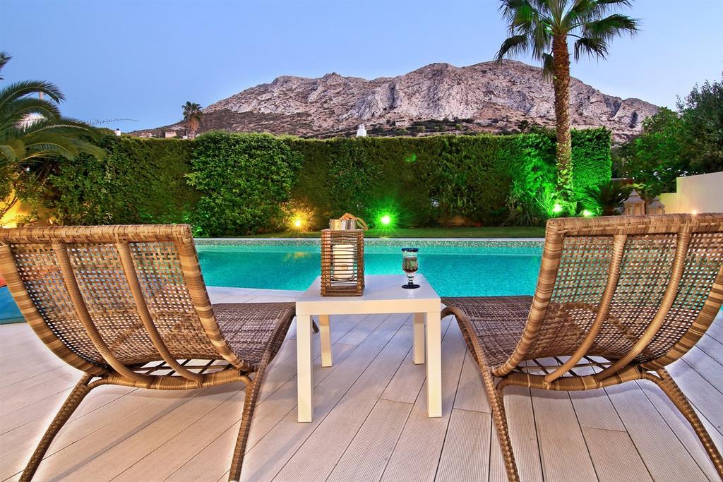 Luxury Villa Sea Melody Палеа-Фокеа Экстерьер фото