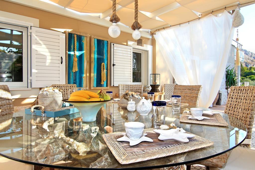 Luxury Villa Sea Melody Палеа-Фокеа Экстерьер фото