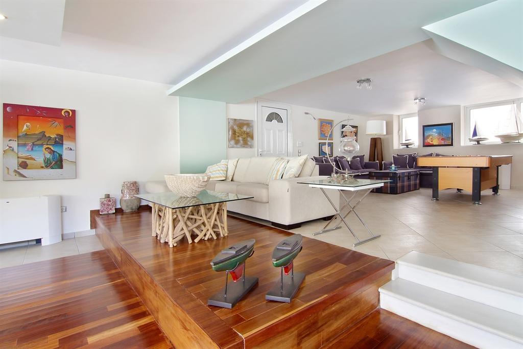 Luxury Villa Sea Melody Палеа-Фокеа Экстерьер фото